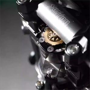 KKE Steering Damper / Titanium Stabilizer Kit – for Surron Ultra Bee